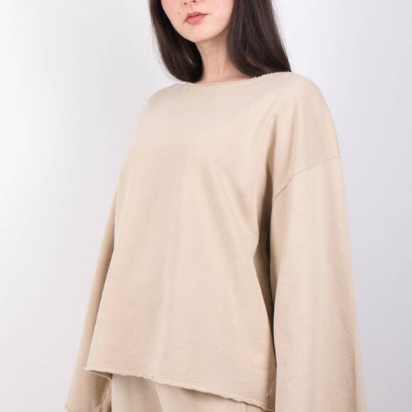 NWT DORTHEE SCHUMACHER Natrual Power Sweatshirt Creamy Green Size 1 (XS) - Picture 6 of 6